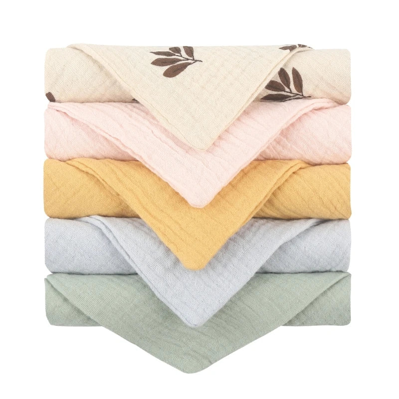 Set Of 5 Linen Cloths (23cm X 23cm)
