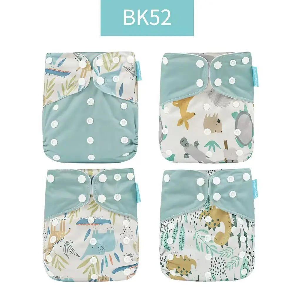 Set of 4 Reusable Nappies