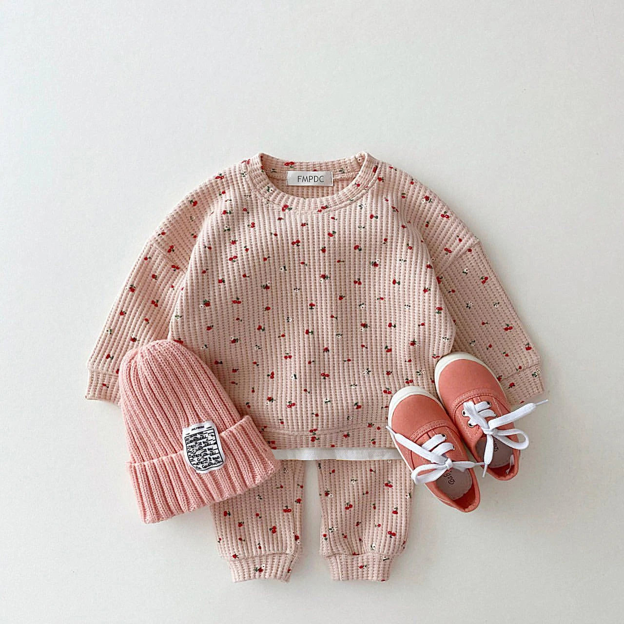 Waffle Cotton 2pcs Set