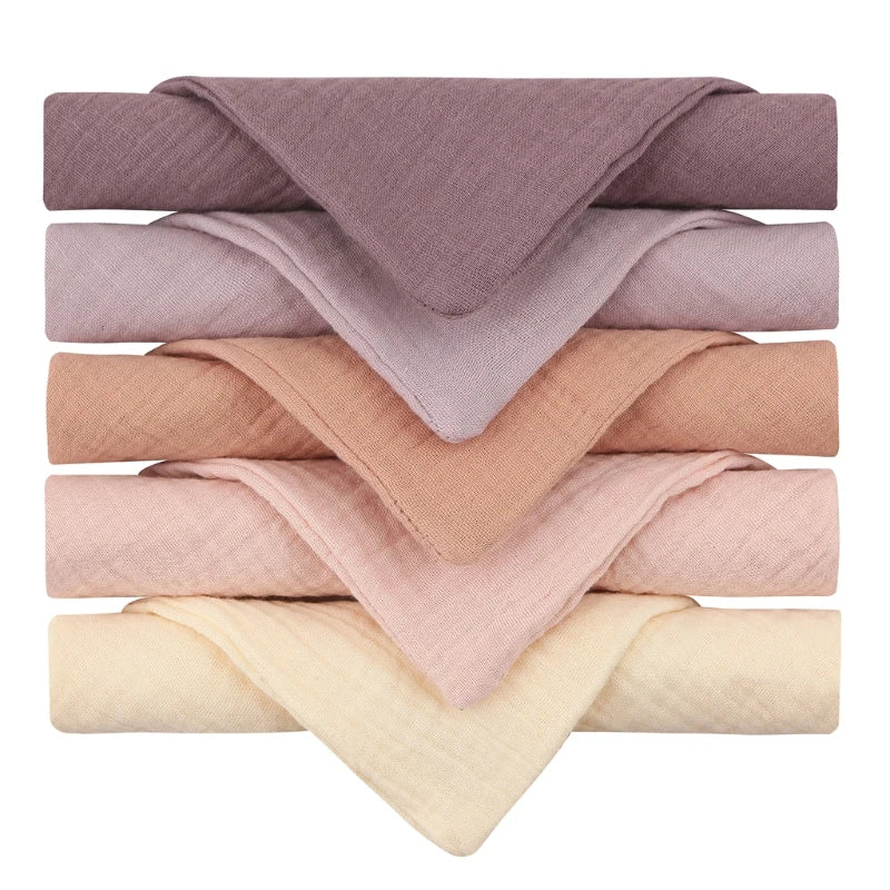 Set Of 5 Linen Cloths (23cm X 23cm)