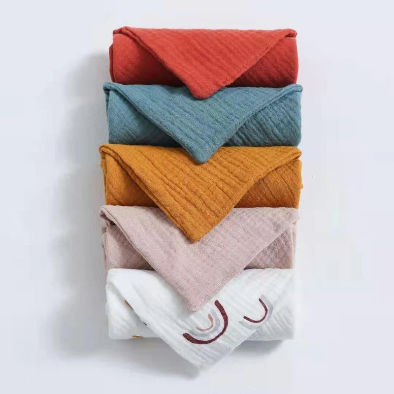 Set Of 5 Linen Cloths (23cm X 23cm)