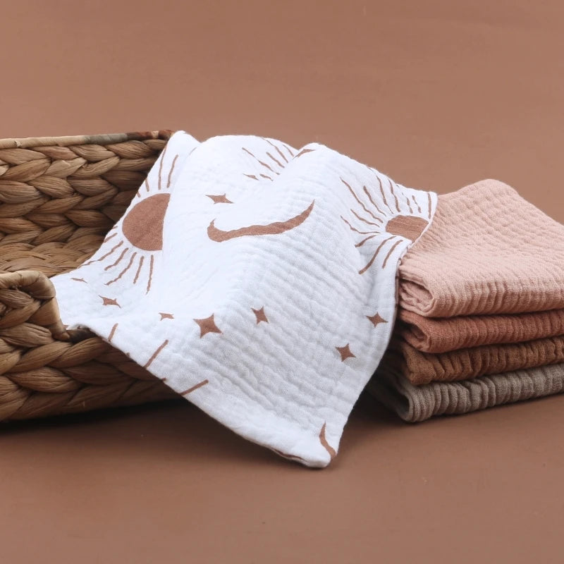 Set Of 5 Linen Cloths (23cm X 23cm)