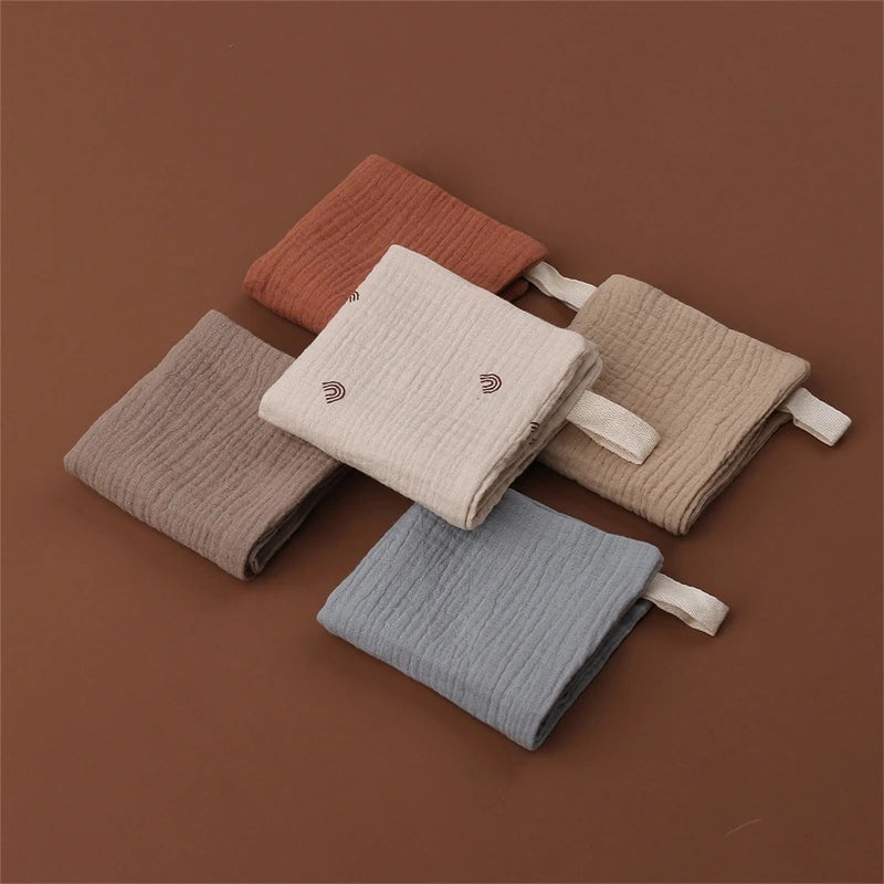 Set Of 5 Linen Cloths (23cm X 23cm)