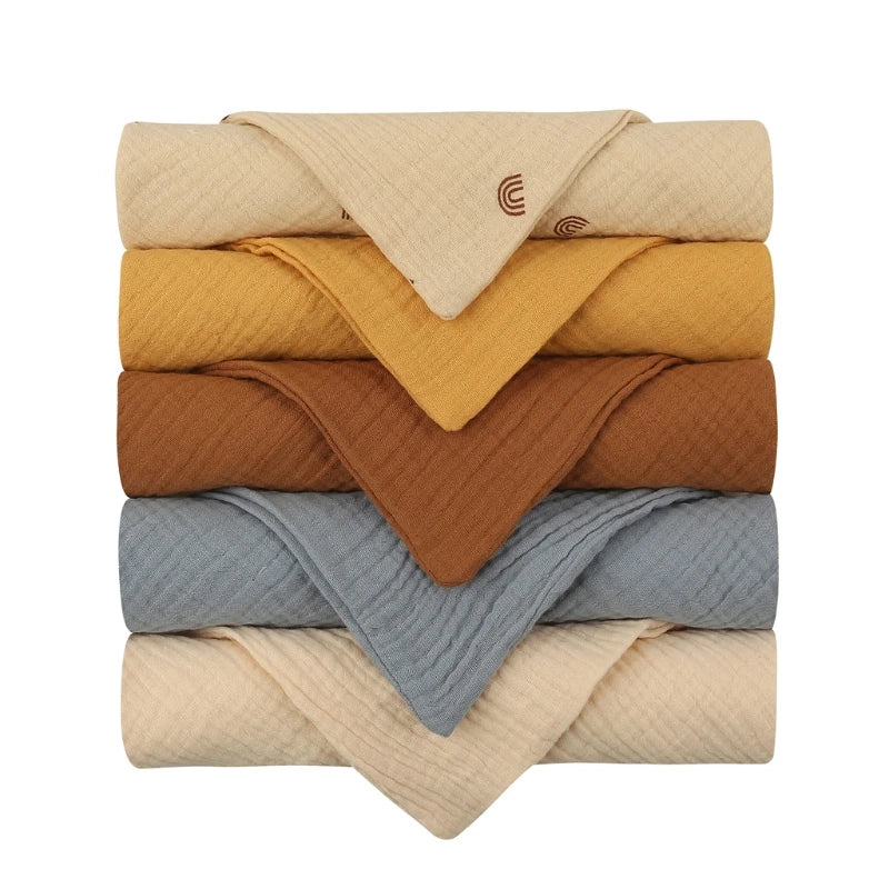 Set Of 5 Linen Cloths (23cm X 23cm)