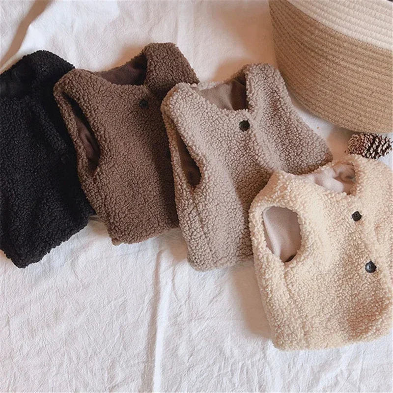 Faux Wool Toddler / Child Vest