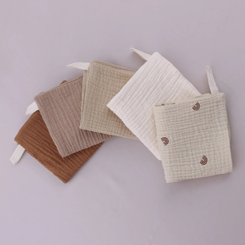 Set Of 5 Linen Cloths (23cm X 23cm)