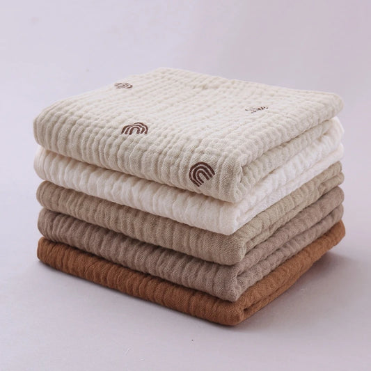 Set Of 5 Linen Cloths (23cm X 23cm)