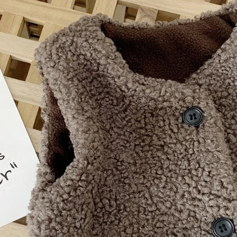 Faux Wool Toddler / Child Vest