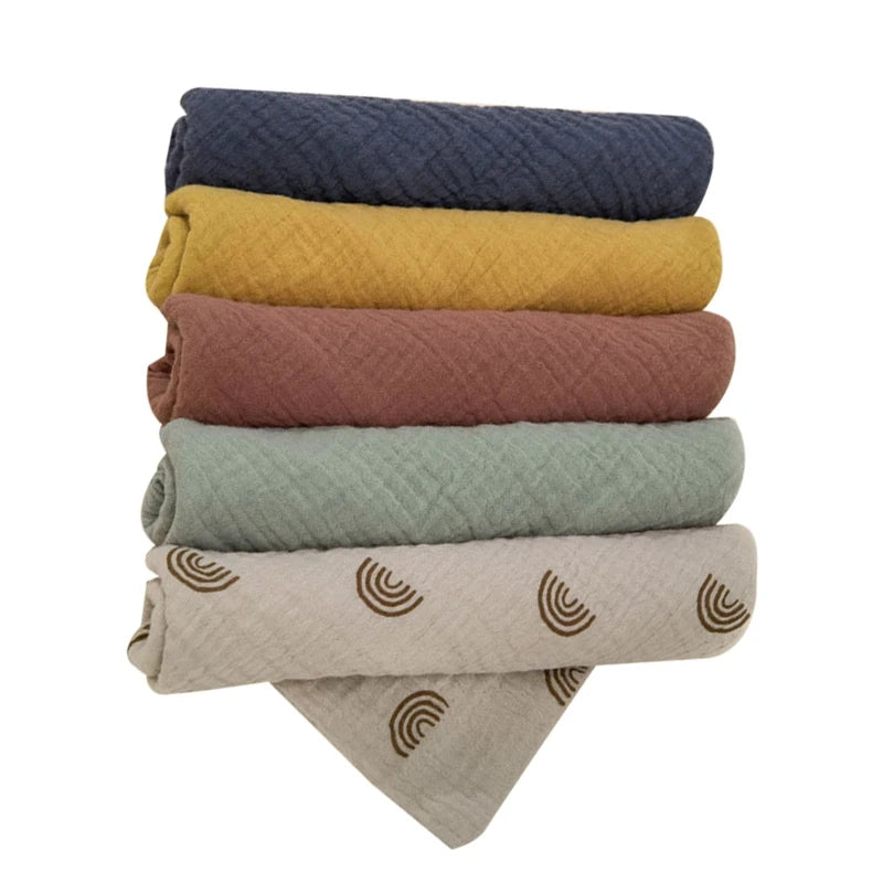 Set Of 5 Linen Cloths (23cm X 23cm)