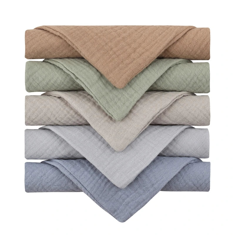 Set Of 5 Linen Cloths (23cm X 23cm)