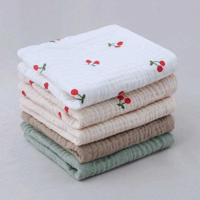 Set Of 5 Linen Cloths (23cm X 23cm)